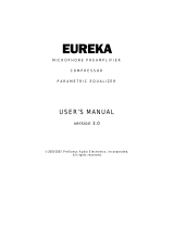 Eureka Microphone Preamplifier User manual