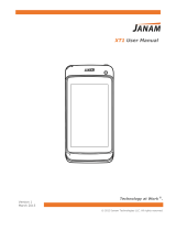 Janam XT1 User manual