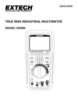 Extech Instruments GX900 User manual