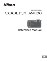 Nikon AW130 User manual