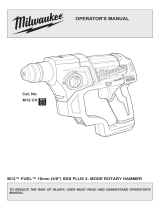 Milwaukee M12 User manual