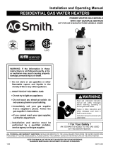 A.O. Smith 100113713 Installation guide