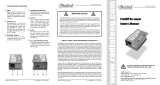 Radial Engin­eering Pro RMP User manual