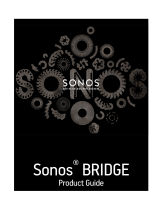 Sonos BRIDGE User manual