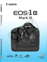 Canon EOS 1D Mark III User manual