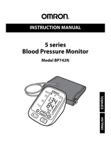 Omron BP742 User manual