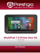 Prestigio MultiPad 7.0 PRIME DUO 3G - PMP7170B3G DUO Owner's manual