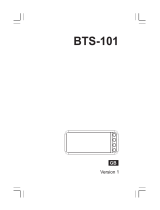 Sangean BTS-101 (BLUTAB) Owner's manual