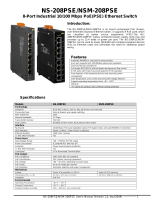 ICP DAS USA NS-208PSE-4 User manual
