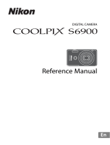 Nikon COOLPIX S6900 User manual