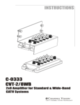 Channel Vision C-0333 User manual