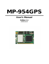 Commell MP-954GPS User manual