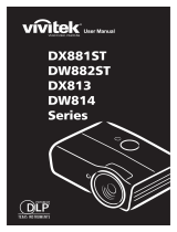 Vivitek DW814 User manual