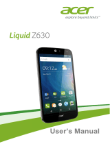 Acer Liquid Z630 Duo User manual