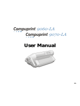 Compuprint 9060-LA User manual