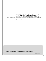 Winmate iH70 User manual