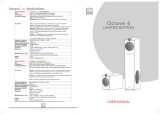 Morel OCTAVE 6 LIMITED EDITION FLOOR-STANDING Owner's manual