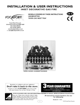 FocalPoint TAPER GAS INSET TRAY User manual