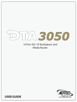 Adtec Digital DTA-3050 User manual