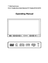 Farenheit TFT Monitor/DVD/AM/FM Owner's manual