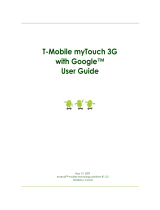 HTC myTouch myTouch 3G User manual