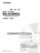 Toshiba SD-4100KU2 User guide