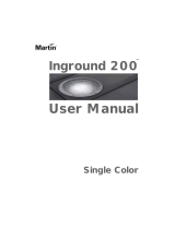 Martin Inground 200 User manual