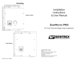 Legrand ZoneMaster Pro Series Hard-Wired Surge Suppressor Installation guide