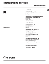 Indesit IWC 61651 User manual