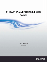 Christie FHD651-T User manual
