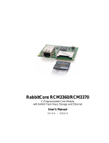 Digi RCM3309 User manual