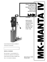 MK Diamond Manta IV Owner's manual