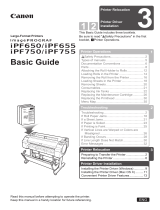 Canon imagePROGRAF iPF655 Owner's manual