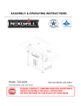 Nexgrill 720-0439 Owner's manual