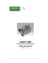 Digi Rabbit 2000 Microprocessor User manual