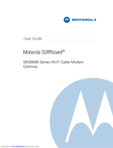 Motorola SURFboard SBG6580 Series User manual