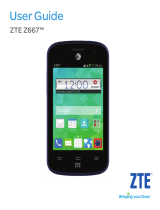 ZTE ZTE Z667 User manual