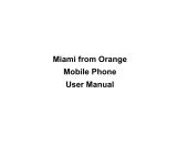 ZTE Miami Orange Operating instructions