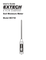 Extech Instruments MO750 User manual