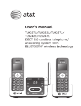 AT&T TL92471 User manual