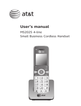 AT&T MS2025 User manual