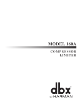 dbx 160A User manual