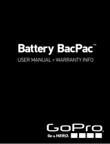 GoPro LCD BacPac User manual