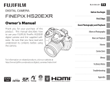 Fujifilm FinePix HS22EXR Owner's manual