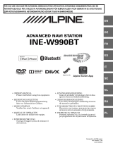 Alpine INE-W990BT Owner's manual
