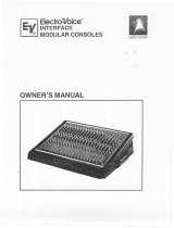 Electro-Voice Interface Series Owner's manual