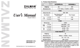 ZALMAN CNPS6500B-Cu User manual