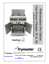 Frymaster FMP135 Operating instructions