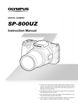 Olympus SP-800UZ KIT User manual