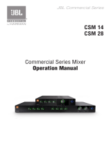 JBL CSM 14 User manual